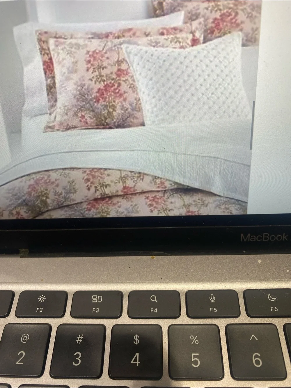 Ralph Lauren Floral Duvet Cover Set in Pink, Green and lavender